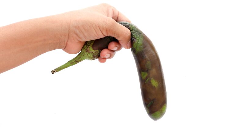 sayur lembik melambangkan makanan berbahaya untuk potensi