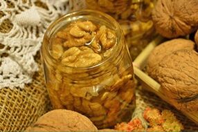 Resipi walnut untuk meningkatkan potensi